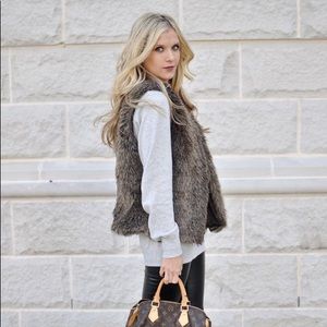 Guess Faux Fur Vest